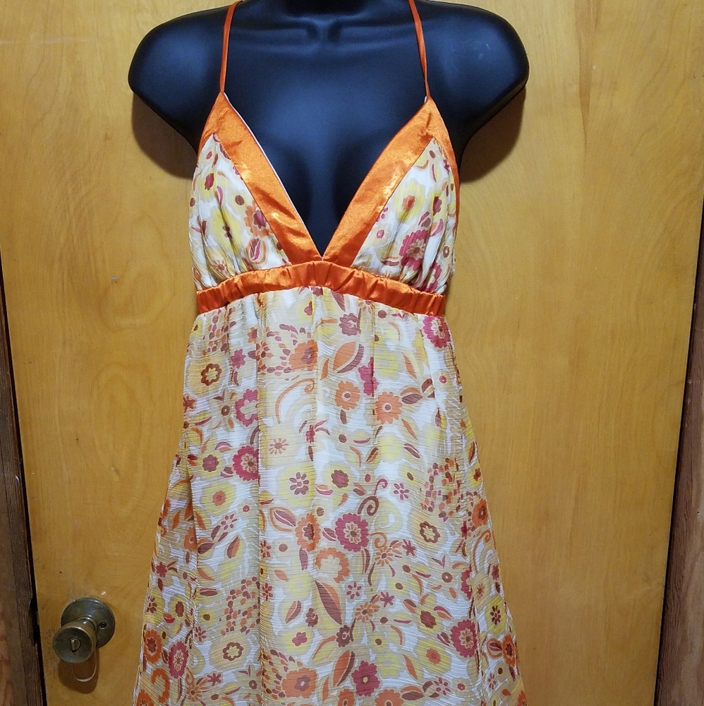 Floral print sundress